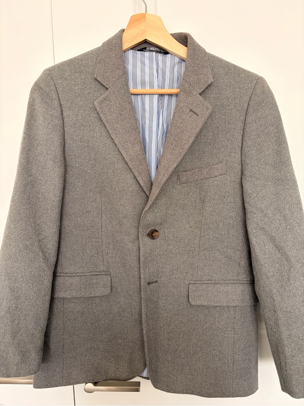 Brooks Brothers Light Gray Wool Sport Coat